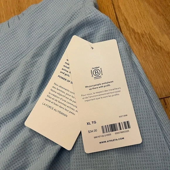 Athleta Wind Down Sleep Shorts XL NWT - Picture 4 of 7